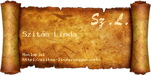 Szitás Linda névjegykártya